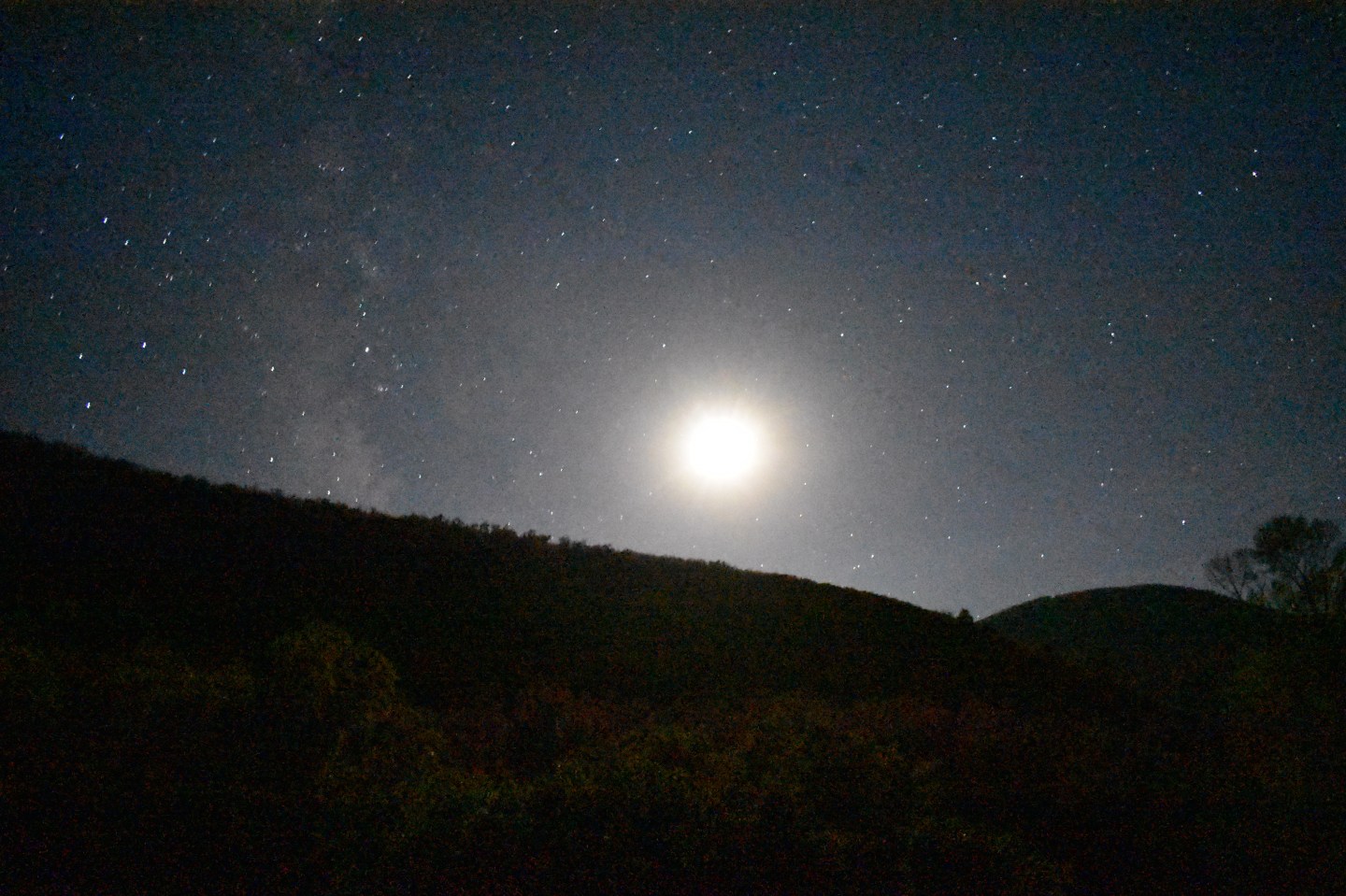 The night sky near Crawford, CO